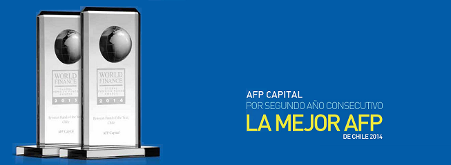 Mejor AFP de Chile 2014.